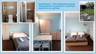 Проживание в семье Skrawek Nieba Pokoje Gościnne Леба Апартаменты с 1 спальней-3